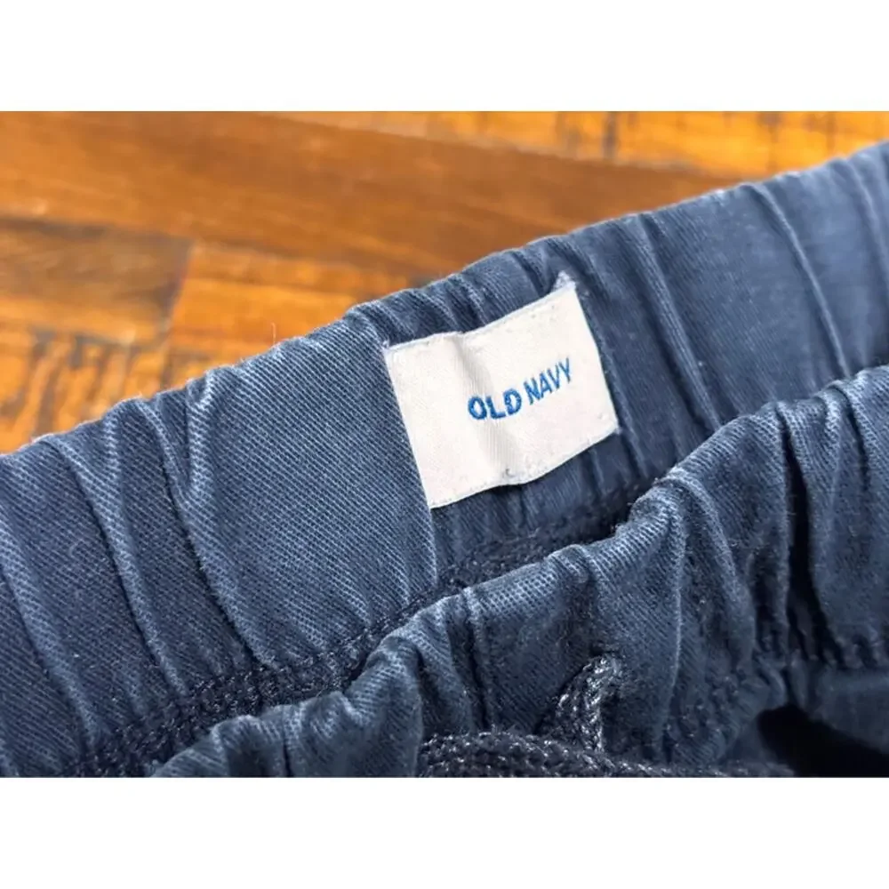 Gap Kids Weathered Blue Cotton Pull On Cargo Shorts Boys Small S